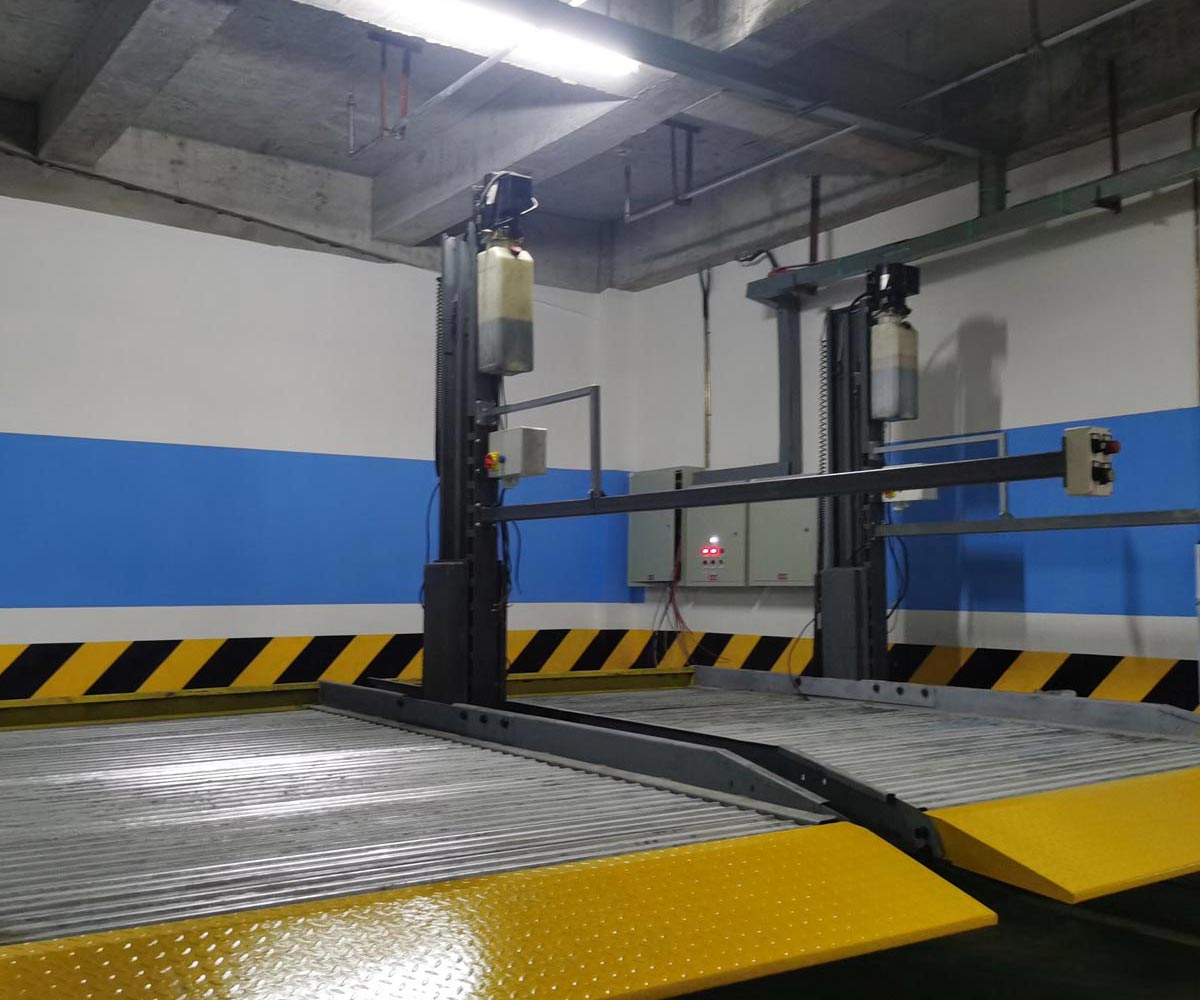 觀山湖升降橫移類機(jī)械式停車庫改造