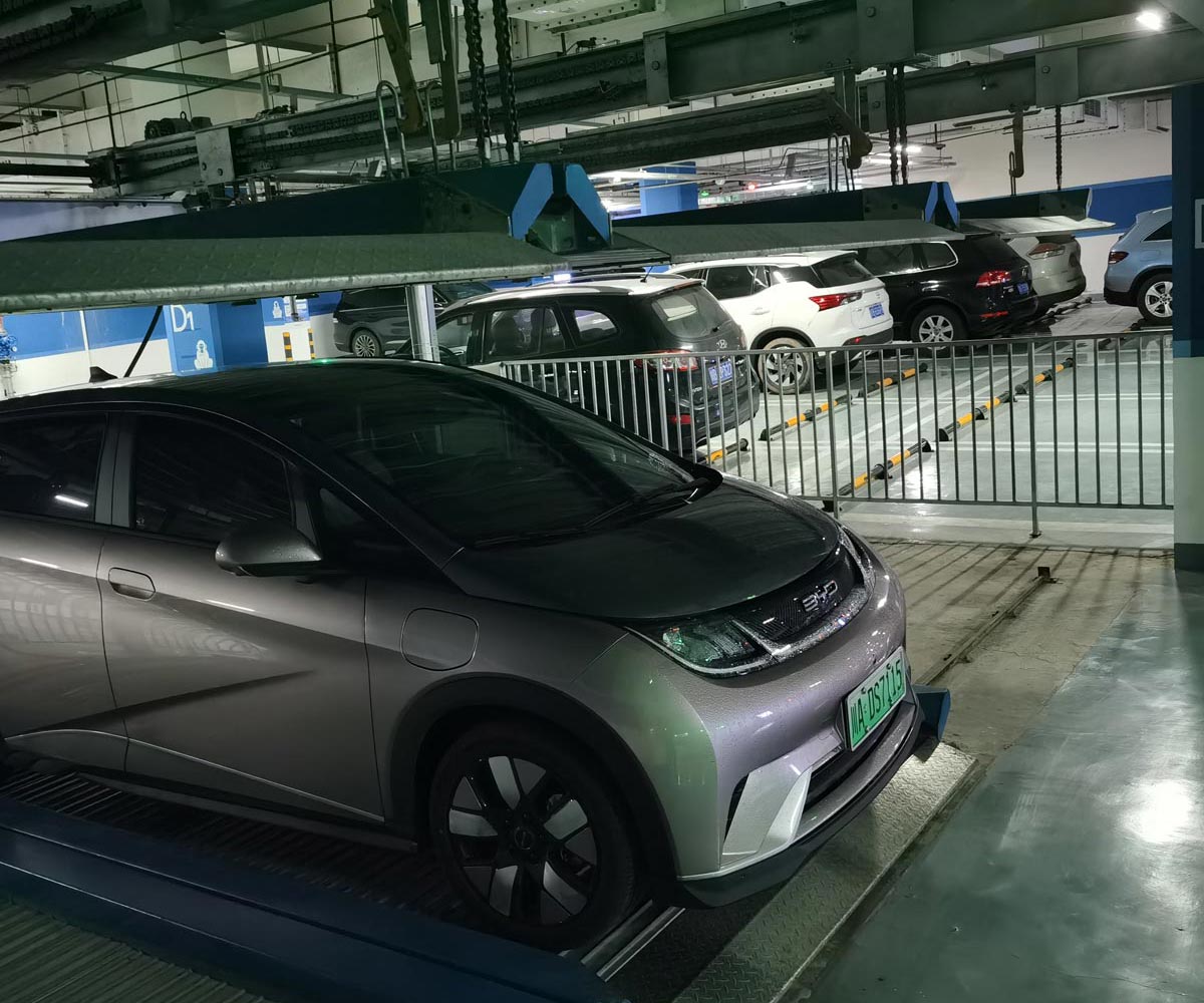 湖北上下升降機(jī)械車位拆除