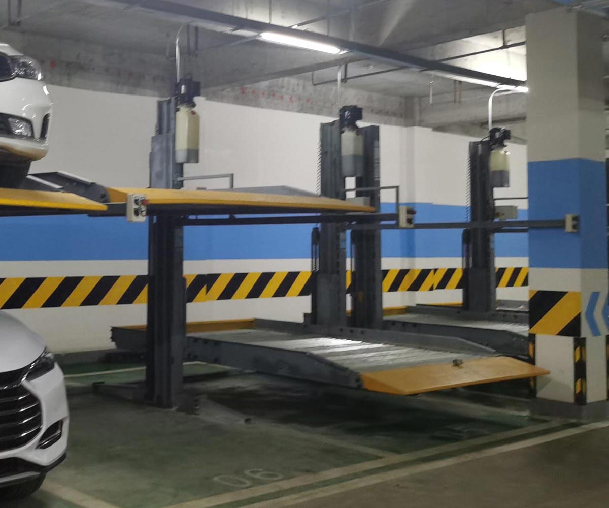 升降平移式機(jī)械停車位過驗收