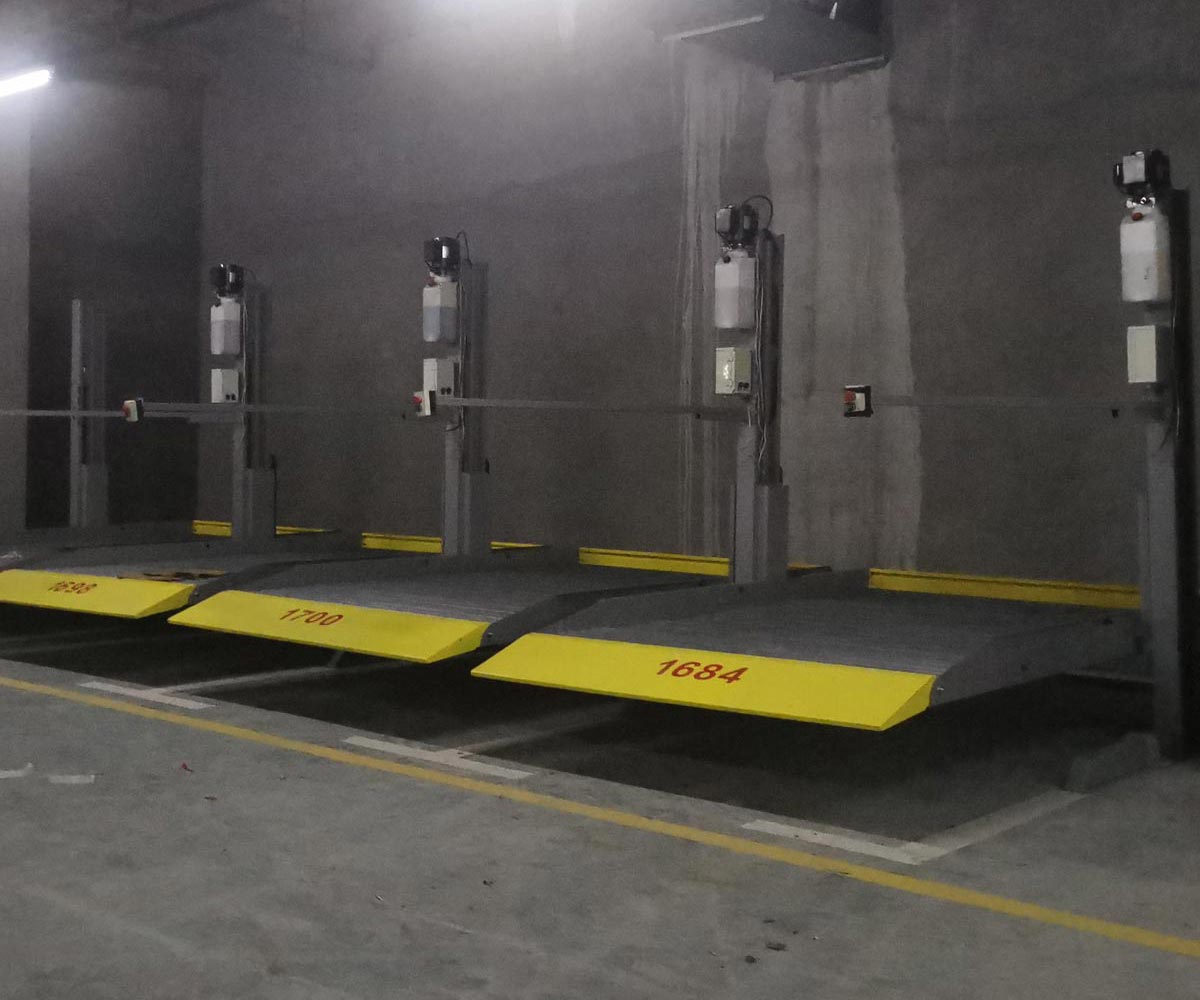 家用簡(jiǎn)易類機(jī)械立體停車設(shè)備回收