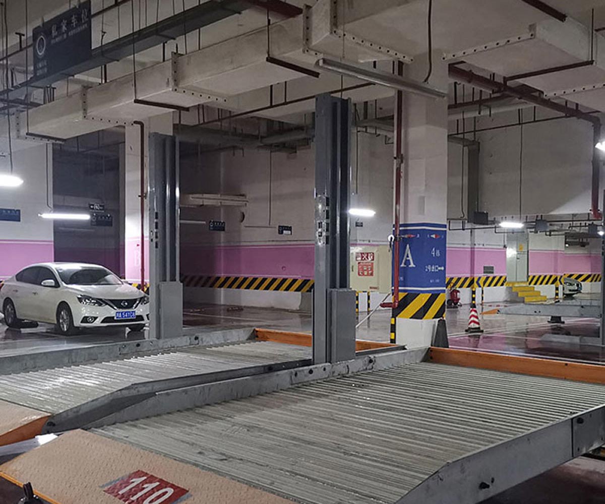 萬山2層簡易式停車位改造
