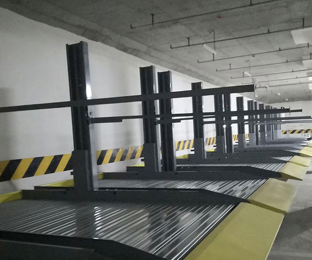 都勻兩柱簡易升降立體車庫停車設(shè)備回收