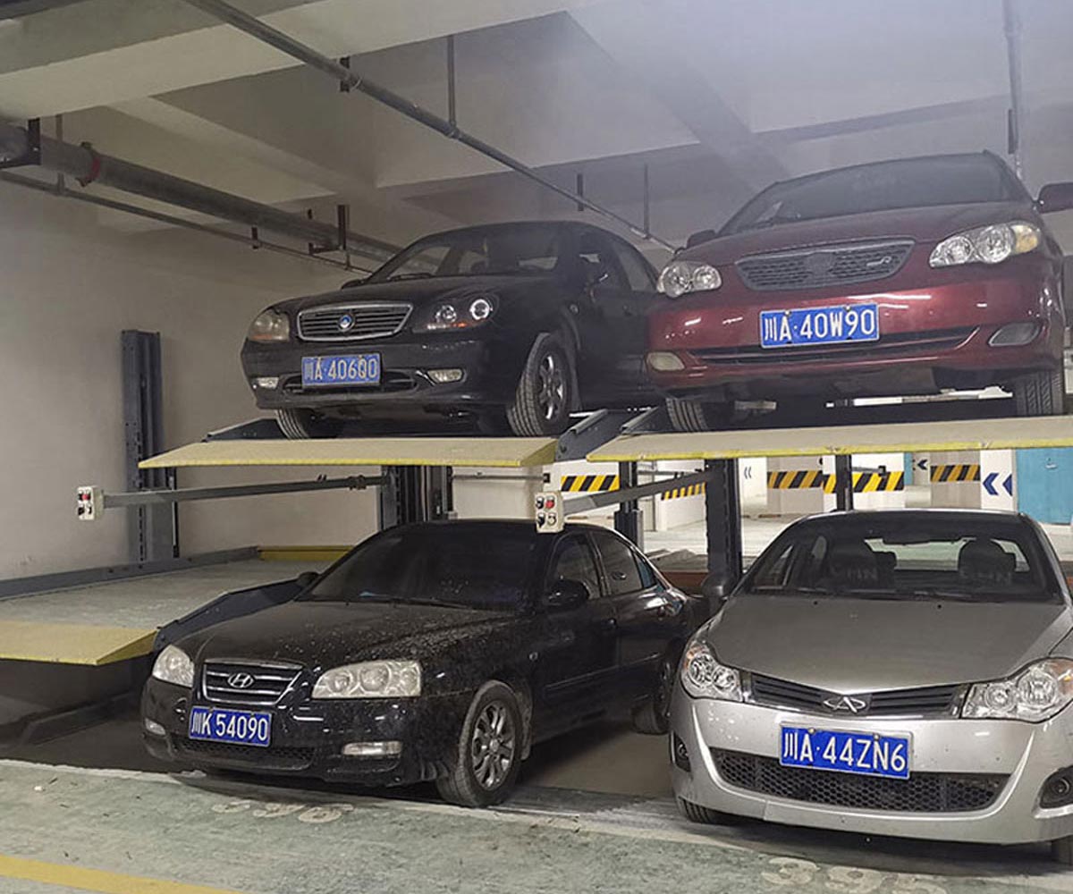 萬山上下升降機械車位改造