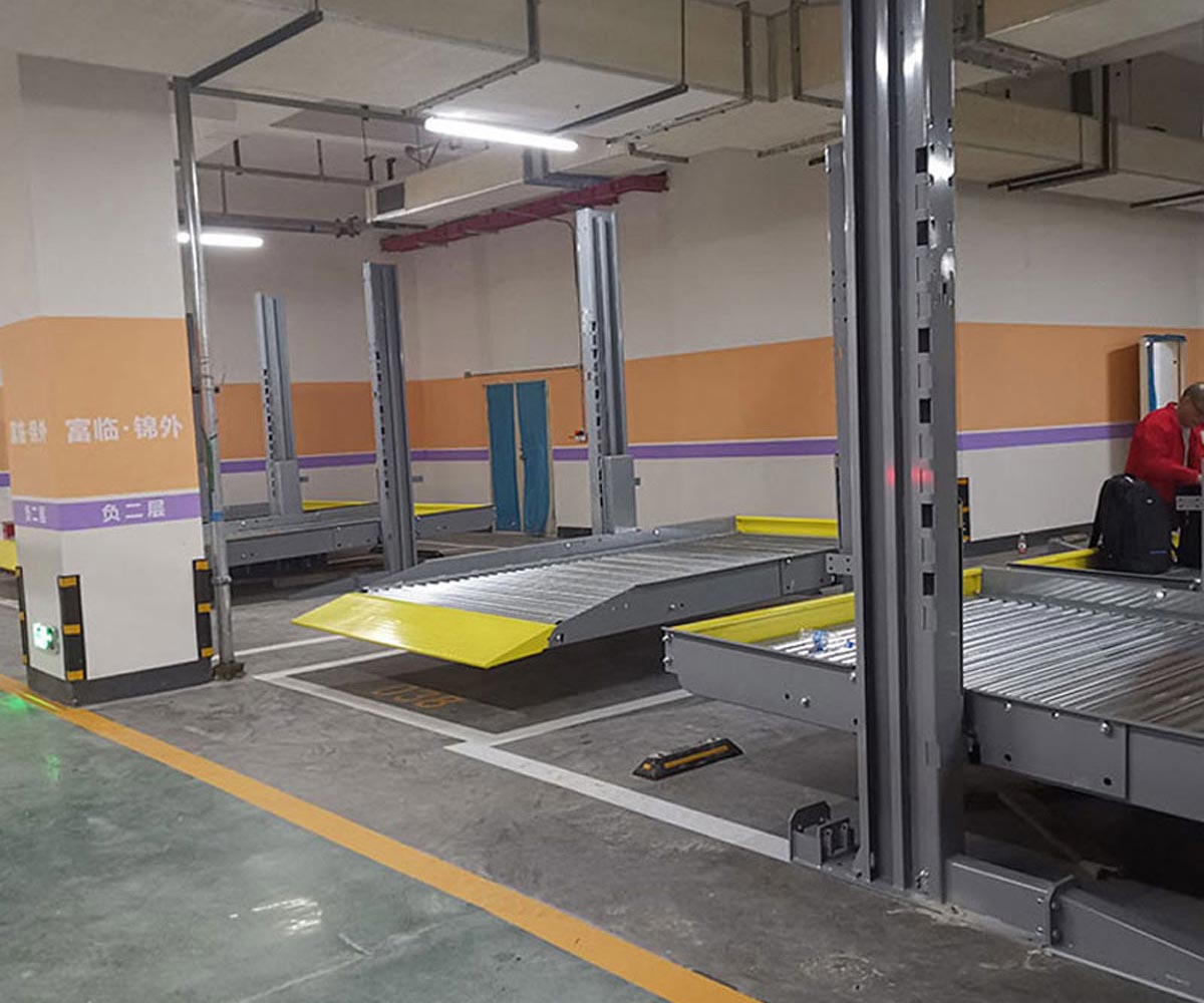 安龍俯仰式機械停車庫租用