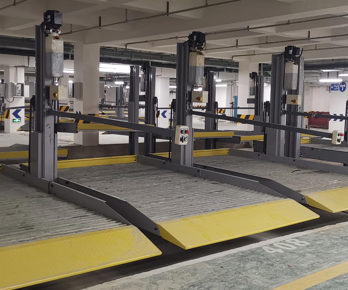 安龍雙層簡易類機械式立體車庫