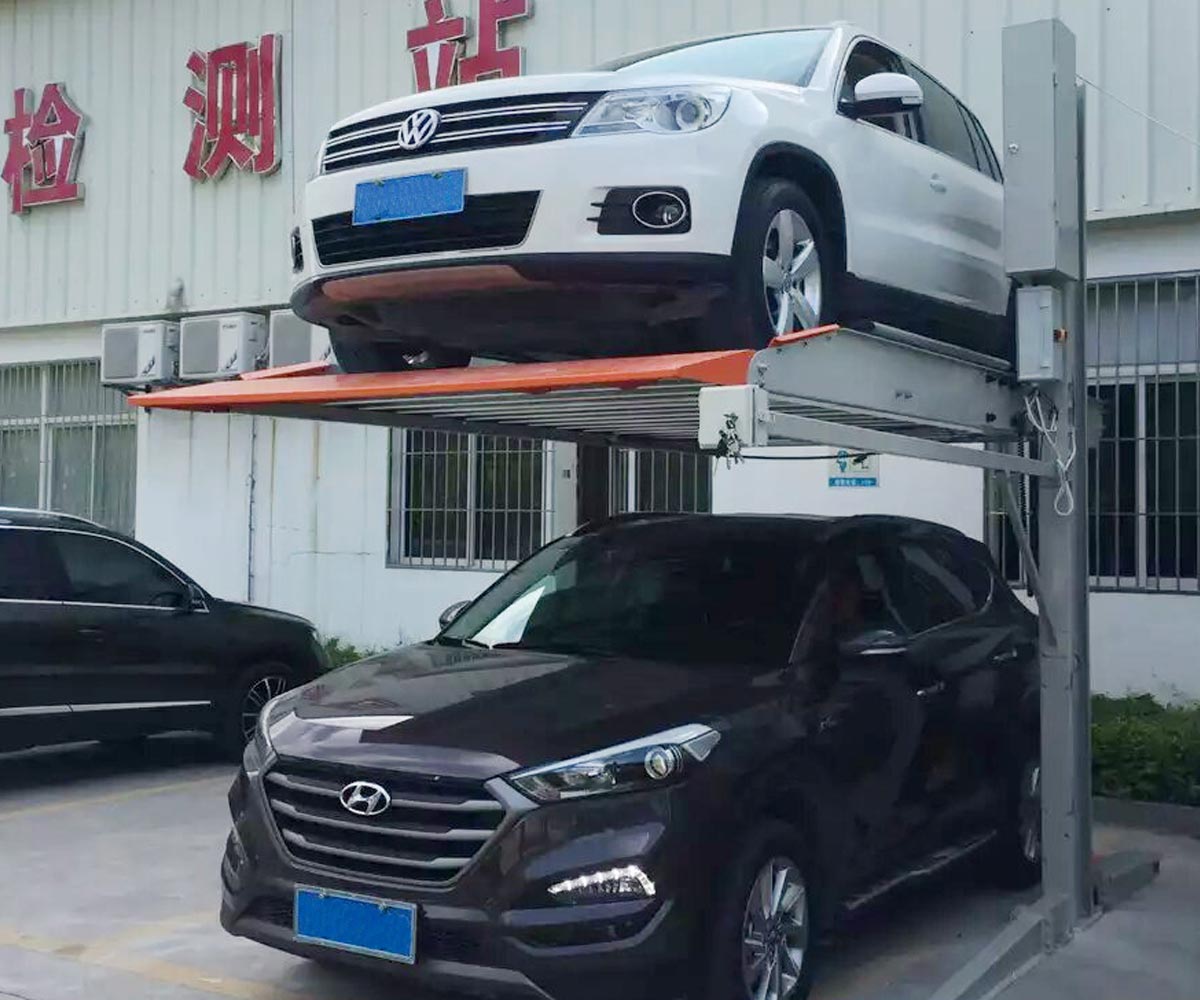 都勻2層升降式機械停車設(shè)備