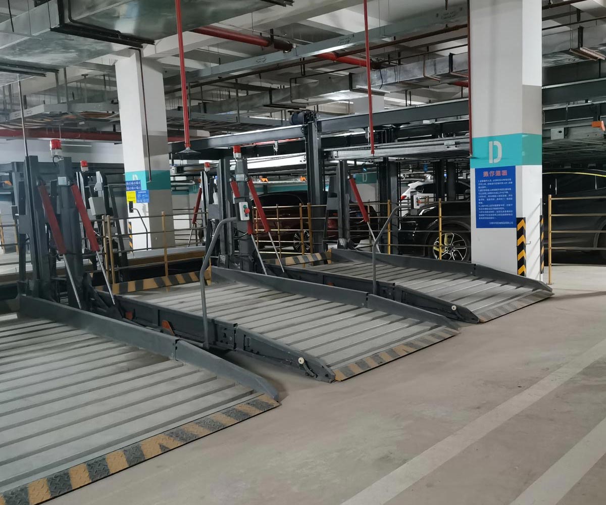 安龍地下室升降式機械停車場